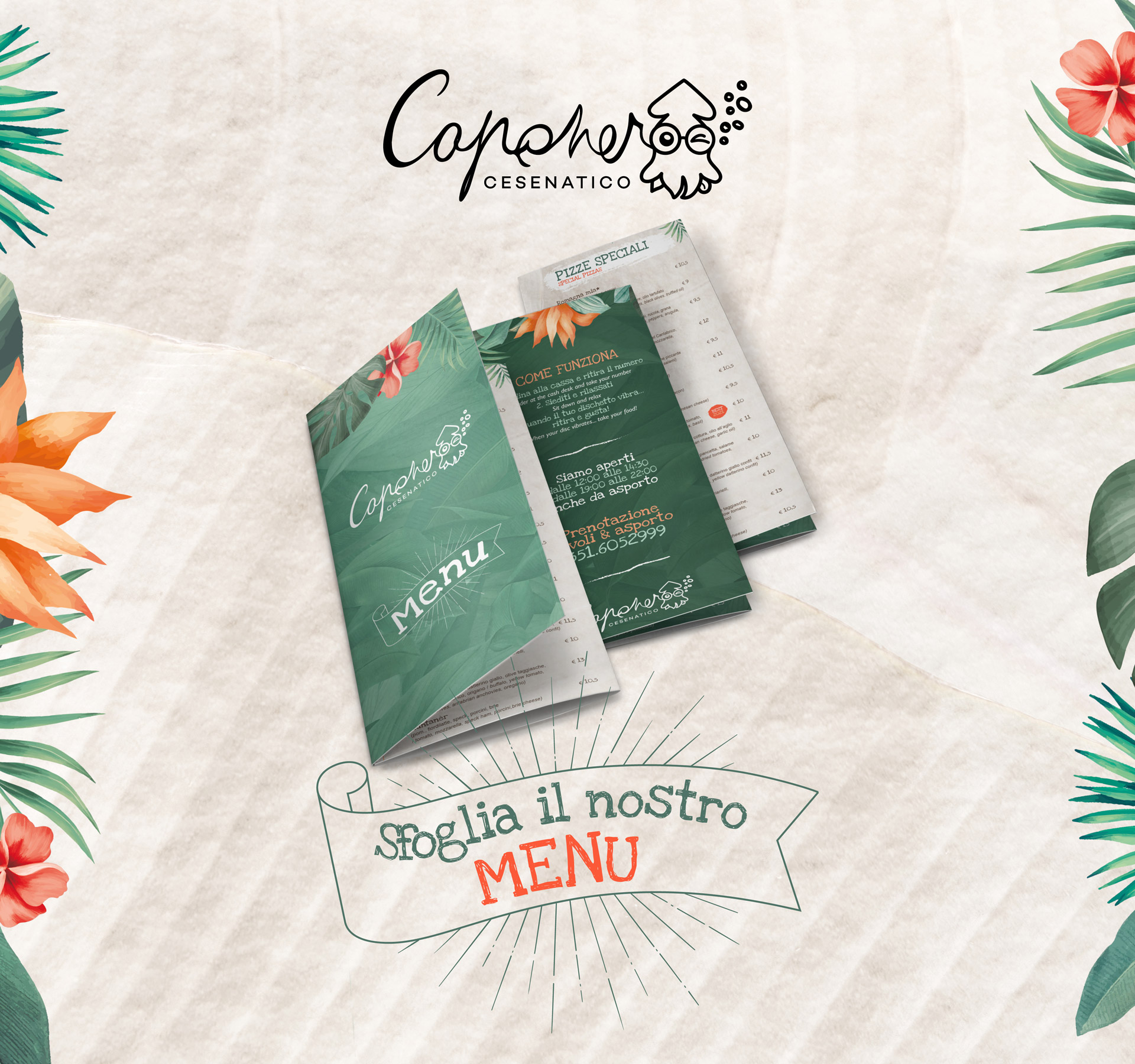 menu caponero